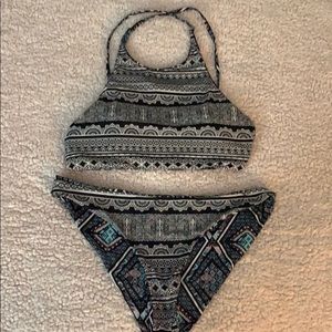 Reversible patterned swimsuit from Marshall’s